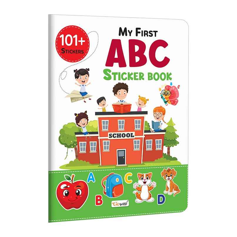 My First Abc Sticker Book-alphabet Learning for Kids, Sticker Fun Learning, 101+ Stickers Ages 3-12