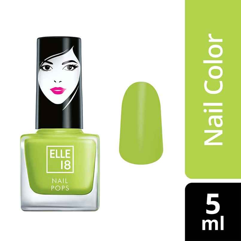 Elle 18 Nail Pops Nail Colour | Chip Resistant | Quick Drying | Glossy Finish | Shade 131
