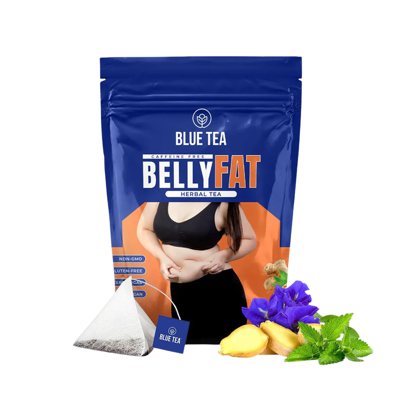 Blue Tea Belly Fat Herbal Tea | Zipper