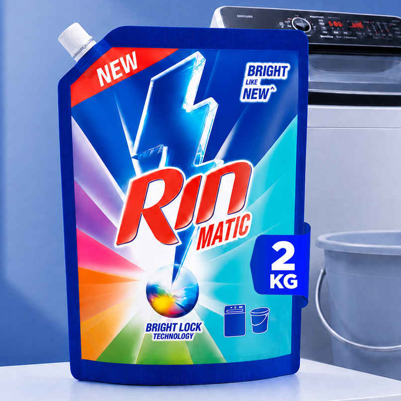 Rin Matic Top Load Detergent Liquid | Pouch