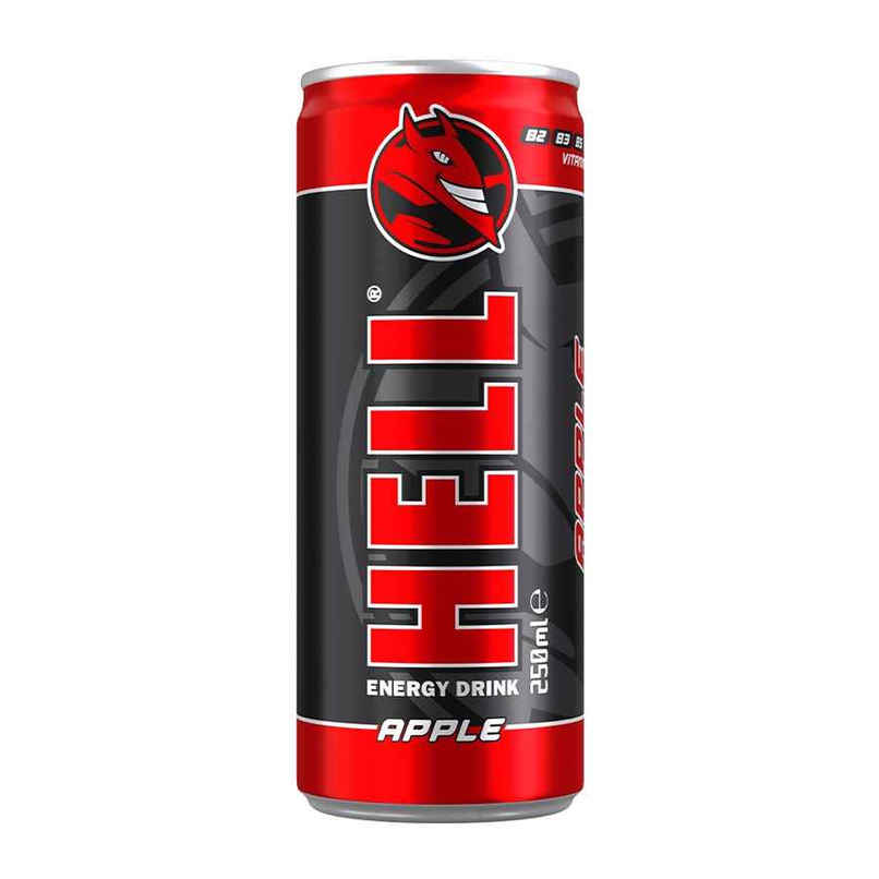 HELL Energy Drink Apple Flavoured Drink | Bold & Enjoyable