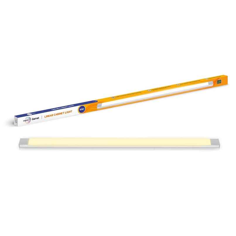 Wipro Garnet 10W LED Under Cabinet Light 2 Feet Warm white (2700K) Wipro Garnet 10W LED Under Cabinet Light 2 Feet Warm white (2700K)