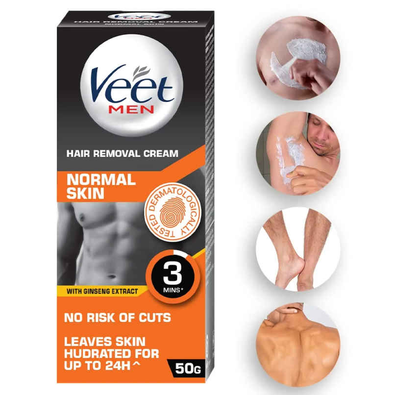 Veet Men Hair Removal Cream - Normal Skin Veet Men Hair Removal Cream - Normal Skin