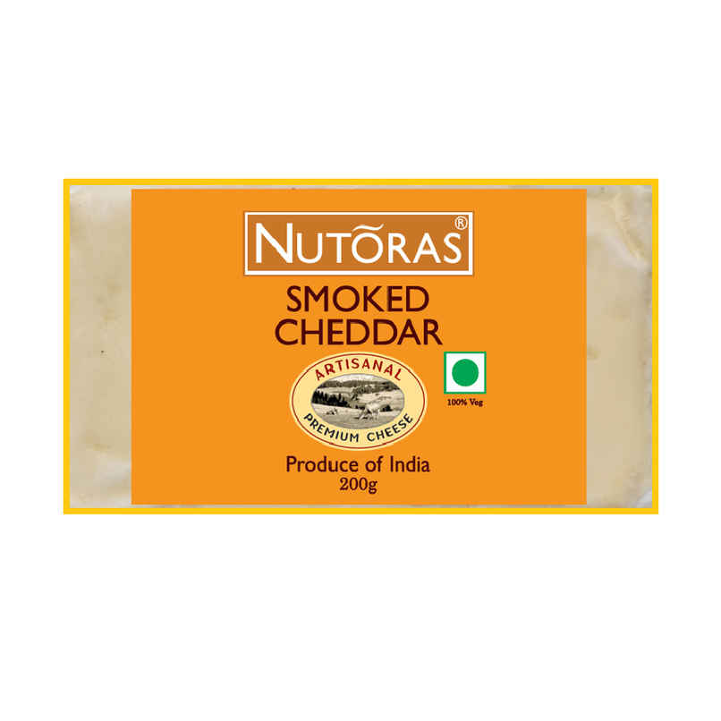 Nutoras Cheese Smoked Cheddar | Smoky, Sharp, Rich Nutoras Cheese Smoked Cheddar | Smoky, Sharp, Rich