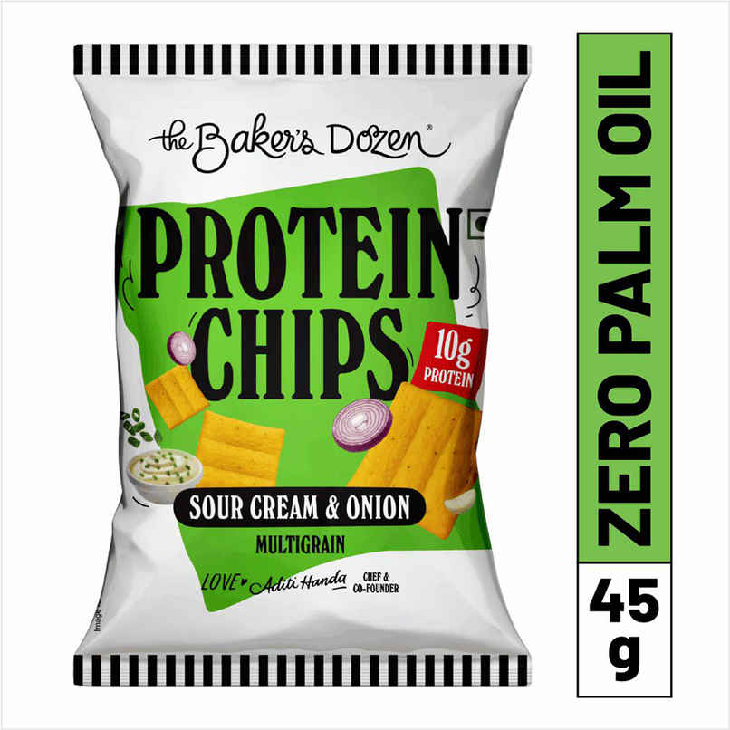 The Baker's Dozen Protein Chips - Sour Cream & Onion