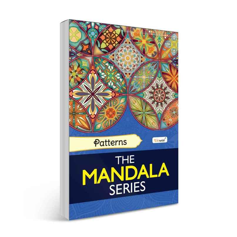Patterns - The Mandala Series | Art Therapy Coloring Book | Mandala Coloring Book with Designs
