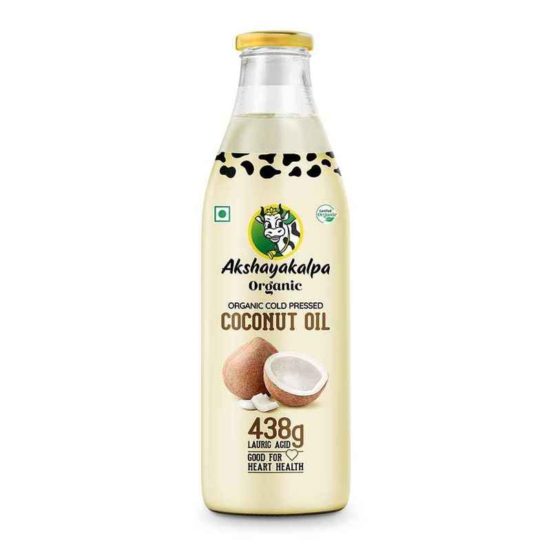 Akshayakalpa Organic Coconut Cold Pressed Oil (Nariyal Oil)