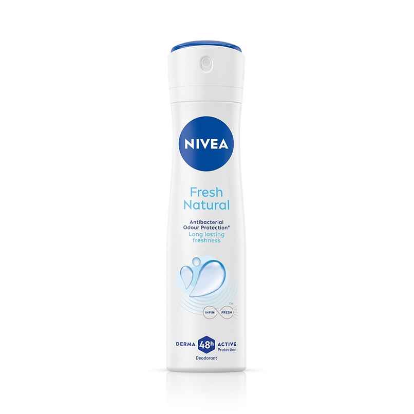 Nivea Women Deodorant Fresh Natural Long Lasting Freshness & 48h Protection