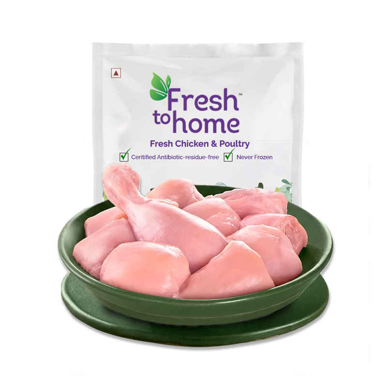 Freshtohome Chicken Skinless Curry Cut Freshtohome Chicken Skinless Curry Cut