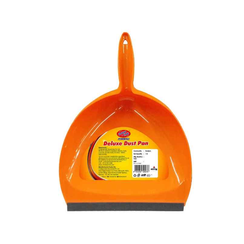 Chakaachak Deluxe Dustpan (Colour May Vary) Chakaachak Deluxe Dustpan (Colour May Vary)