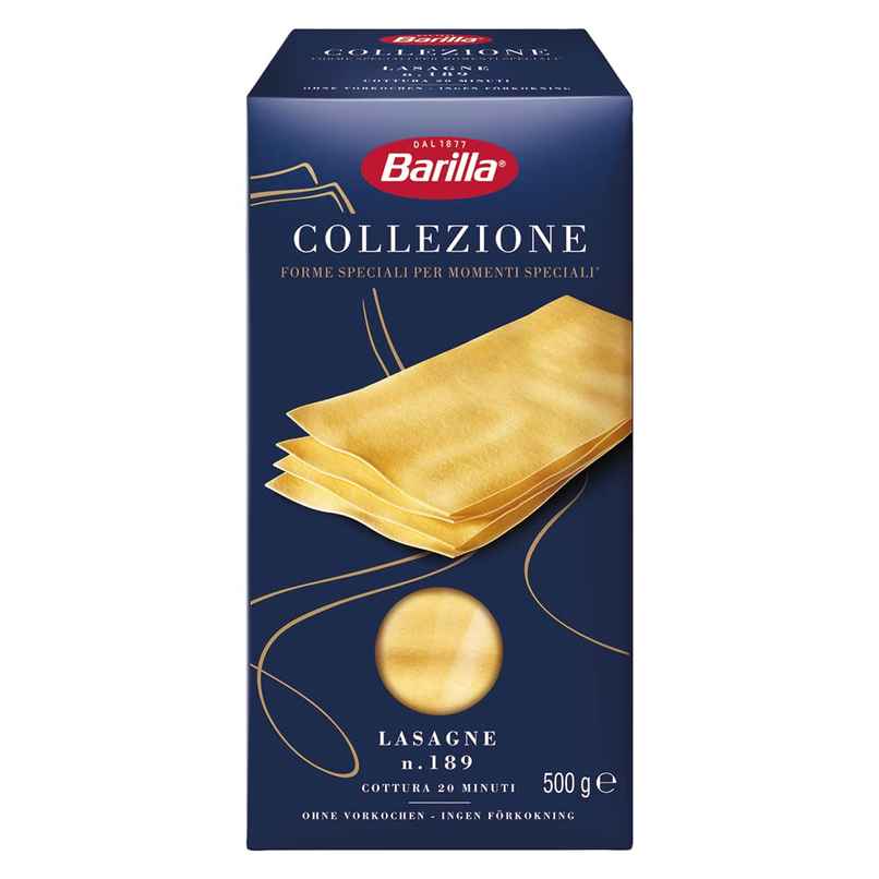Barilla Pasta Lasagne Durum Wheat | Italy