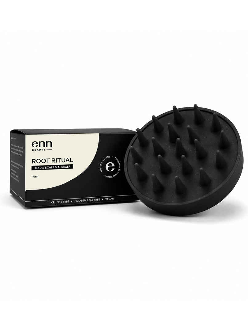 ENN Beauty Root Ritual Head & Scalp Massager | Black