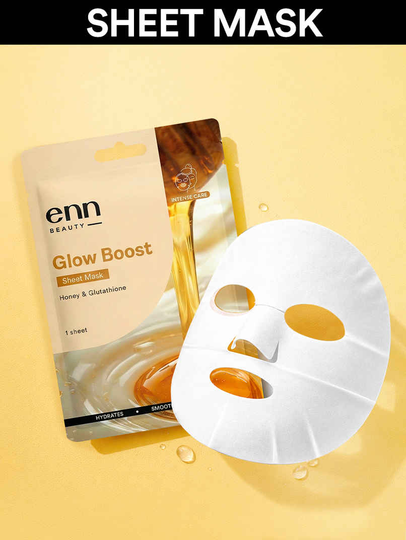 ENN Beauty Glow Boost Sheet Mask | Instant Brightening & Glow Boost