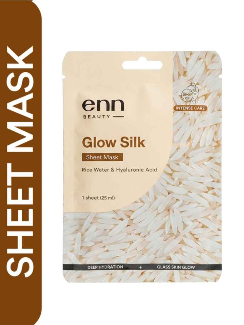 ENN Beauty Glow Silk Sheet Mask | Intense Hydration & Fresh Glow ENN Beauty Glow Silk Sheet Mask | Intense Hydration & Fresh Glow