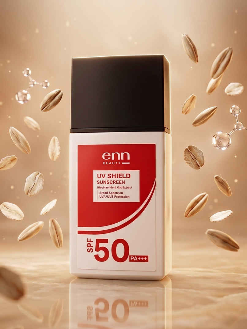 Enn Beauty Uv Shield Fragrance Free Brightening Sunscreen SPF 50 Pa +++ For Broad Spectrum Enn Beauty Uv Shield Fragrance Free Brightening Sunscreen SPF 50 Pa +++ For Broad Spectrum