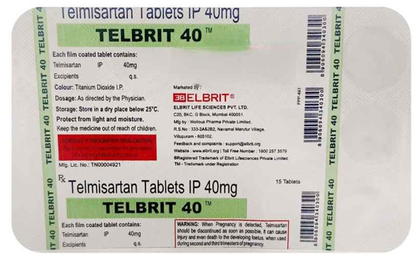Telbrit 40 Tablet