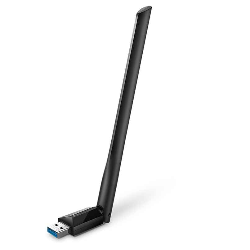 Tp-Link Archer T3U Plus Ac1300 High Gain Wireless Dual Band MU | Mimo USB Adapter - Black