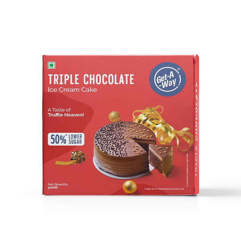 Get-A-Way Triple Chocolate Ice Cream Cake Get-A-Way Triple Chocolate Ice Cream Cake