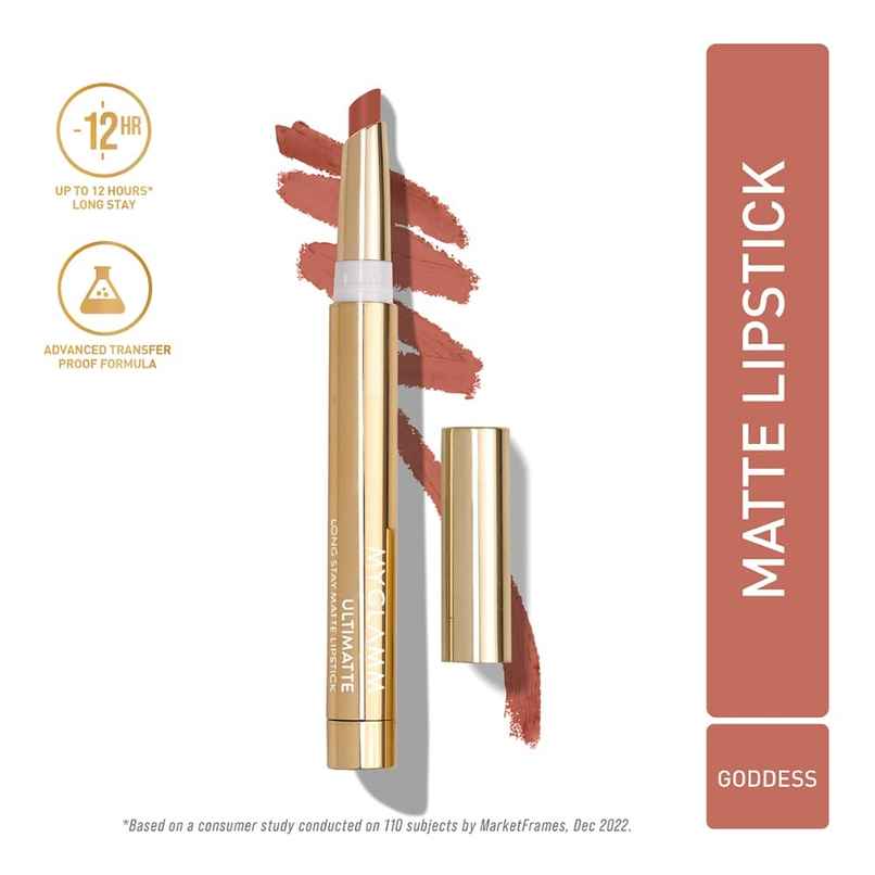 Myglamm Ultimatte Long Stay Matte Lipstick-Goddess