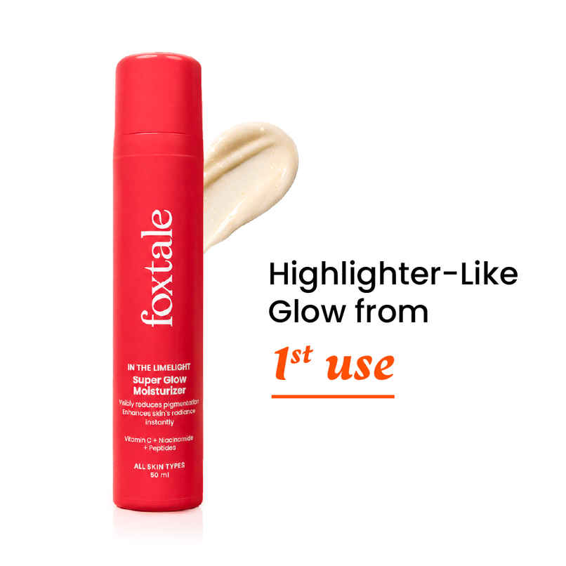 Foxtale Super Glow Moisturizer with Vitamin C