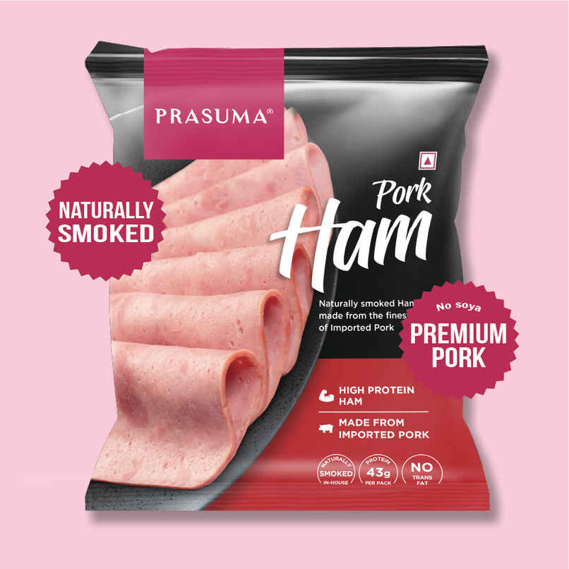 Prasuma Pork Ham (Smoked) 200g | German Recipe | Premium Pork | High Meat Content Prasuma Pork Ham (Smoked) 200g | German Recipe | Premium Pork | High Meat Content