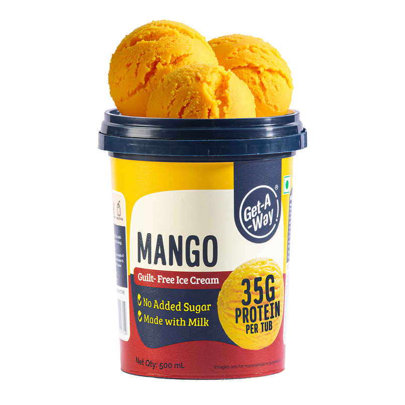 Get-A-Way Mango Ice Cream Tub