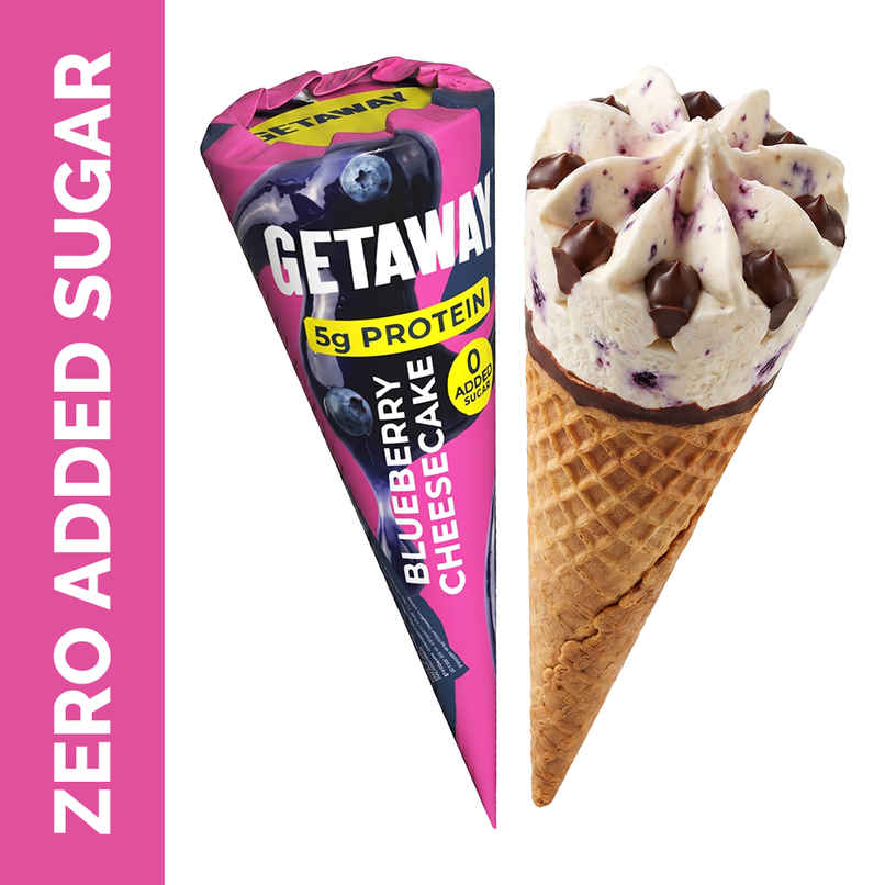 Get-A-Way Blueberry Cheesecake Cone | Zero Added Sugar
