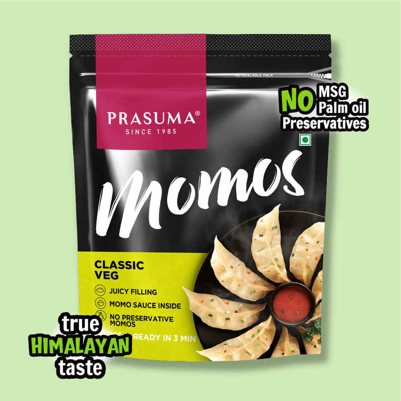 Prasuma Classic Darjeeling Veg Momos 24pc, Fresh Veggie Filling | No Preservatives, MSG or Palm Oil Prasuma Classic Darjeeling Veg Momos 24pc, Fresh Veggie Filling | No Preservatives, MSG or Palm Oil