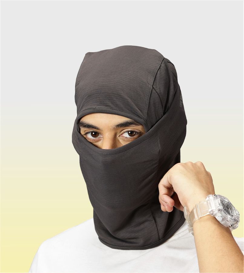 Blue Tyga Sunscreen Face Mask FSE0001 | Charcoal Blue Tyga Sunscreen Face Mask FSE0001 | Charcoal