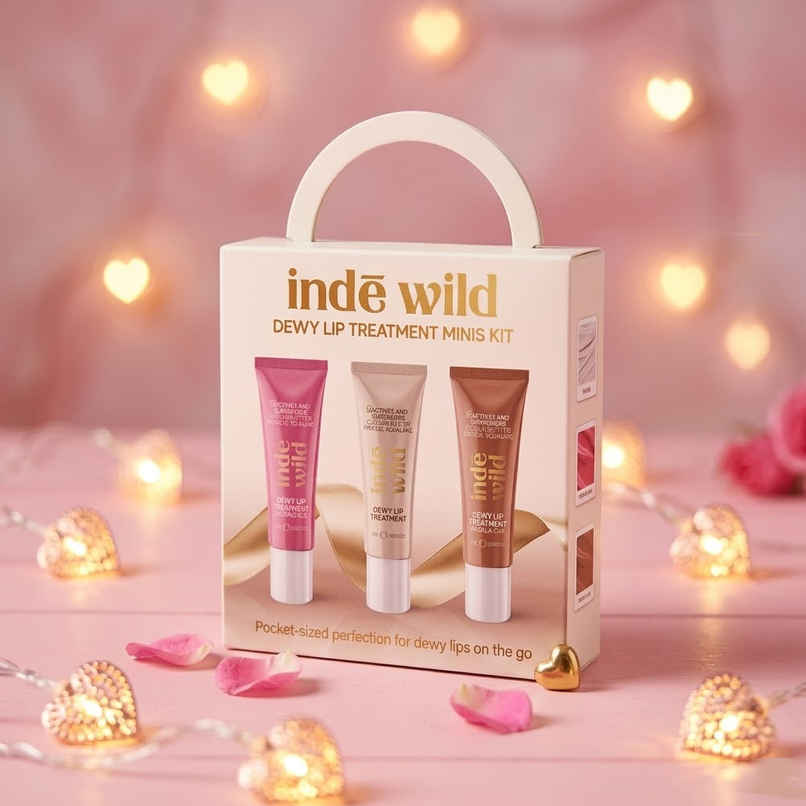 inde wild Dewy Lip Treatment Mini's Kit