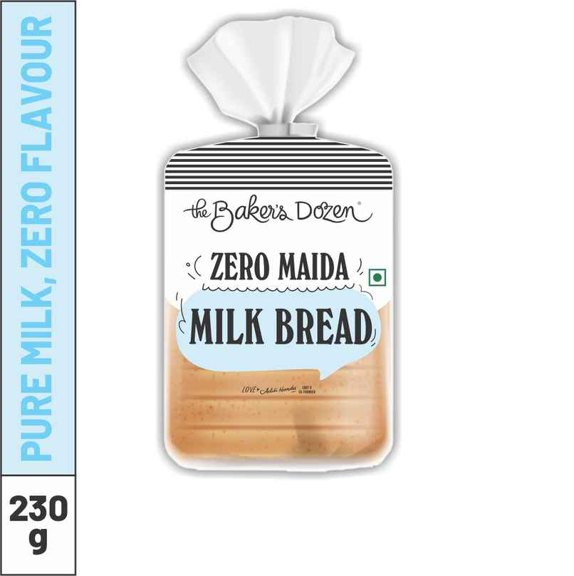 The Baker's Dozen Zero Maida Milk Bread | Atta Bread | Sandwich Bread | White bread | Clean Label The Baker's Dozen Zero Maida Milk Bread | Atta Bread | Sandwich Bread | White bread | Clean Label
