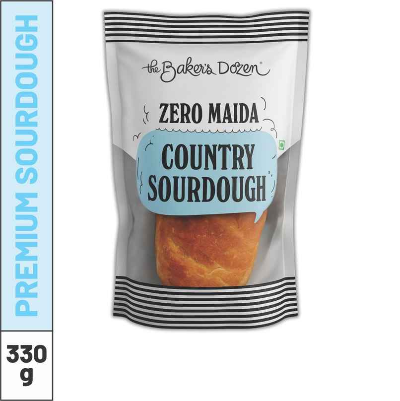 The Baker's Dozen Zero Maida Country Sourdough | Whole Wheat Bread | Artisan loaf | Clean Label The Baker's Dozen Zero Maida Country Sourdough | Whole Wheat Bread | Artisan loaf | Clean Label