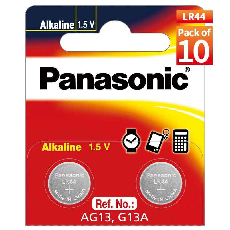 Panasonic Lithium Battery -Lr-44/10 Be | pack of 10