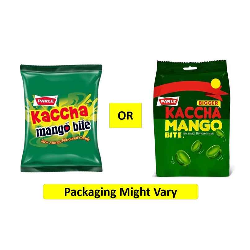 Parle Bigger Kaccha Mango Bite | Tangy Mango Candy