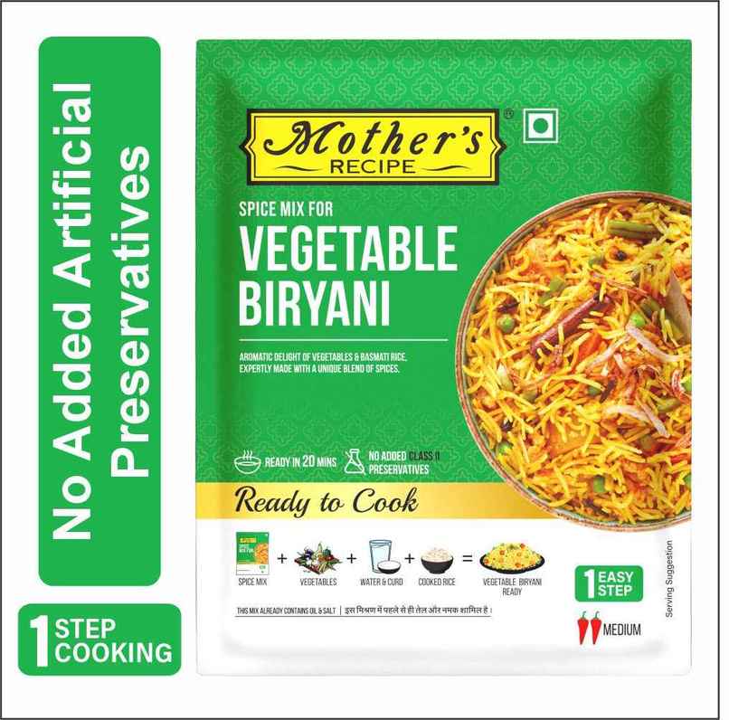 Mother's Recipe VEG Biryani Masala Mix Mother's Recipe VEG Biryani Masala Mix