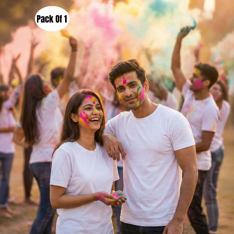 Springman Unisex Round Neck T-shirt | White - XL