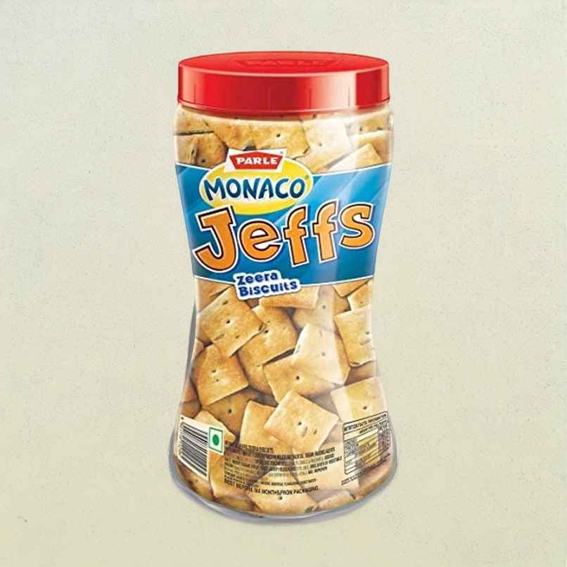Parle Monaco Jeffs Zeera Biscuit