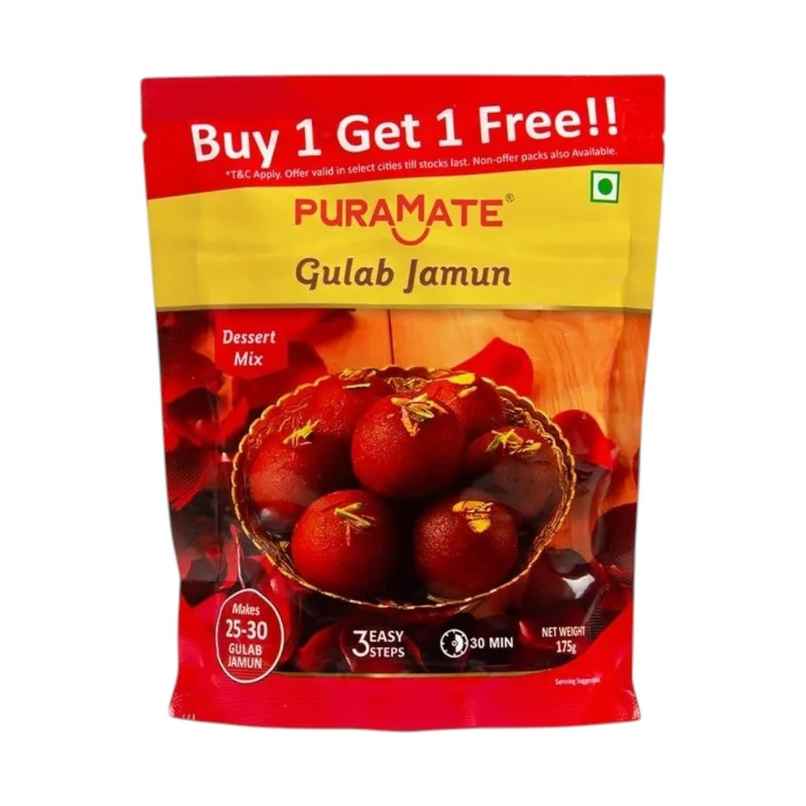 Puramate Gulab Jamun Mix | Instant Preparation