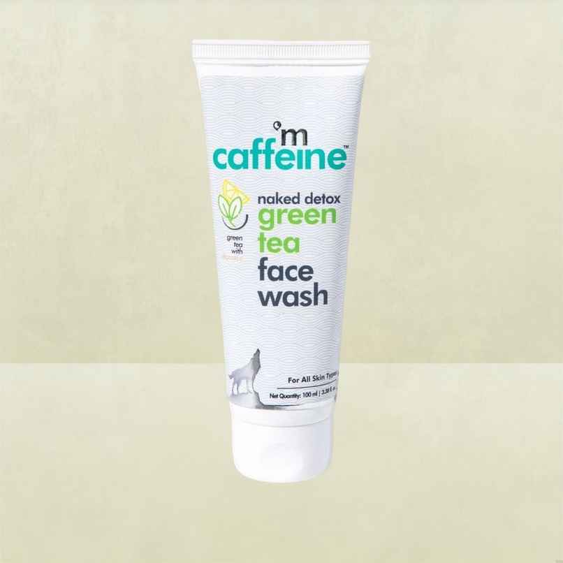 mCaffeine Green Tea Face Wash with Vitamin C & Hyaluronic Acid mCaffeine Green Tea Face Wash with Vitamin C & Hyaluronic Acid
