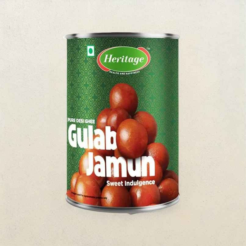 Heritage Gulab Jamun Tin Heritage Gulab Jamun Tin