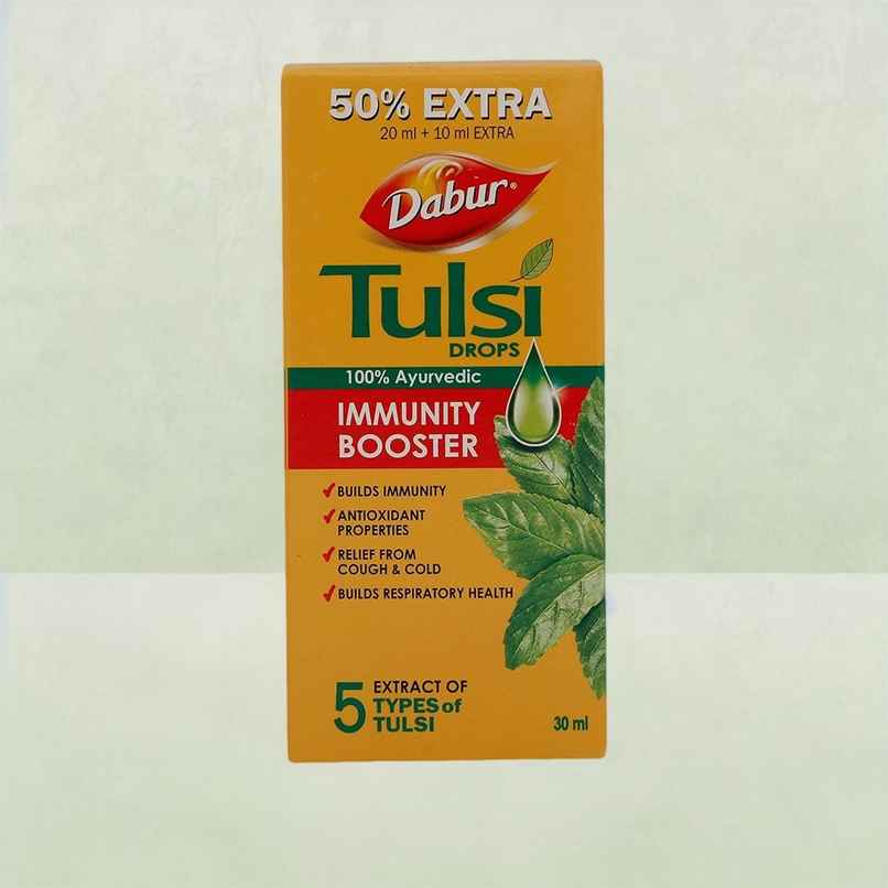 Dabur Authentic Ayurvedic Immunity Booster Tulsi Drops Dabur Authentic Ayurvedic Immunity Booster Tulsi Drops