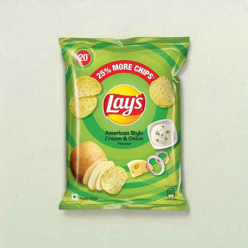 Lay's American Cream & Onion Potato Chips Combo Lay's American Cream & Onion Potato Chips Combo