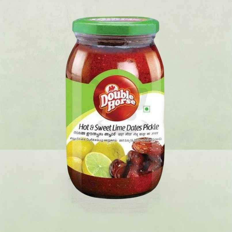 Double Horse Hot and Sweet Lime Dates Pickle