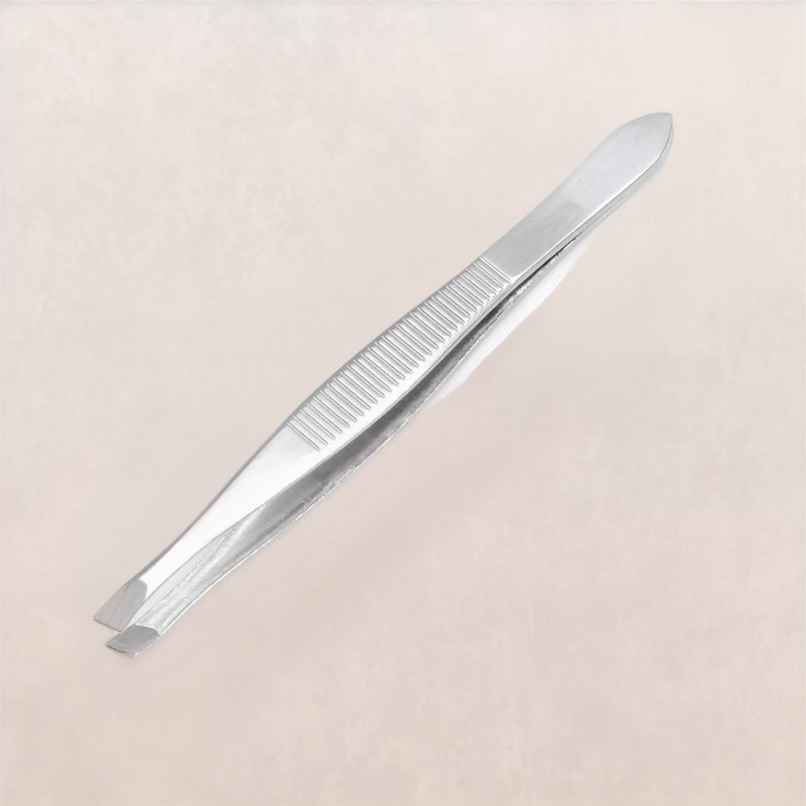 Slant Tip Tweezer, Assorted Design, 1 Pc
