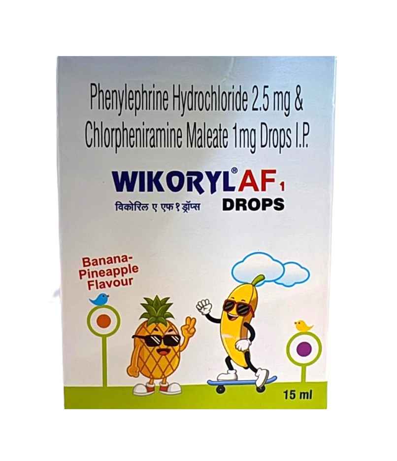 Wikoryl AF 1 Banana Pineapple Flavour Oral Drop