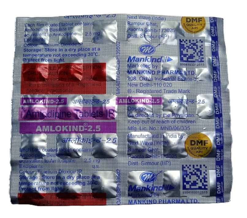Amlokind-2.5 Tablet
