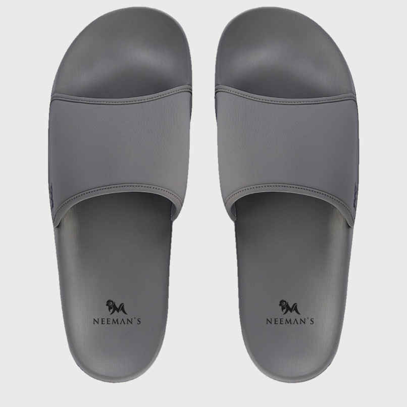Neemans Unisex Eco Slides - Pebble Grey | UK 9