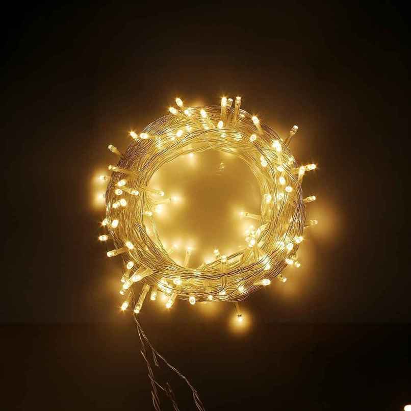 Quace 12M Warm White String Light | Assorted Wire Colors