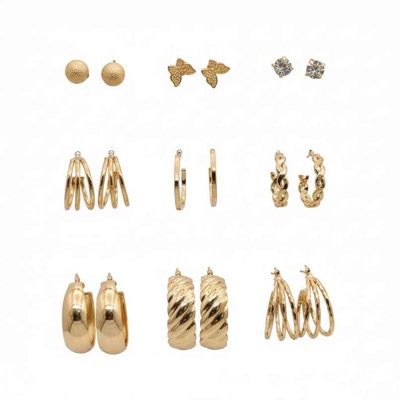 The Opal Factory Style 03 Gold Earrings-091