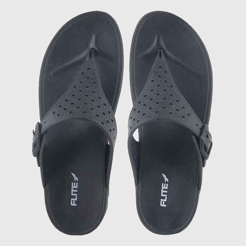 Flite Slippers FL-430 Black For Women-5UK